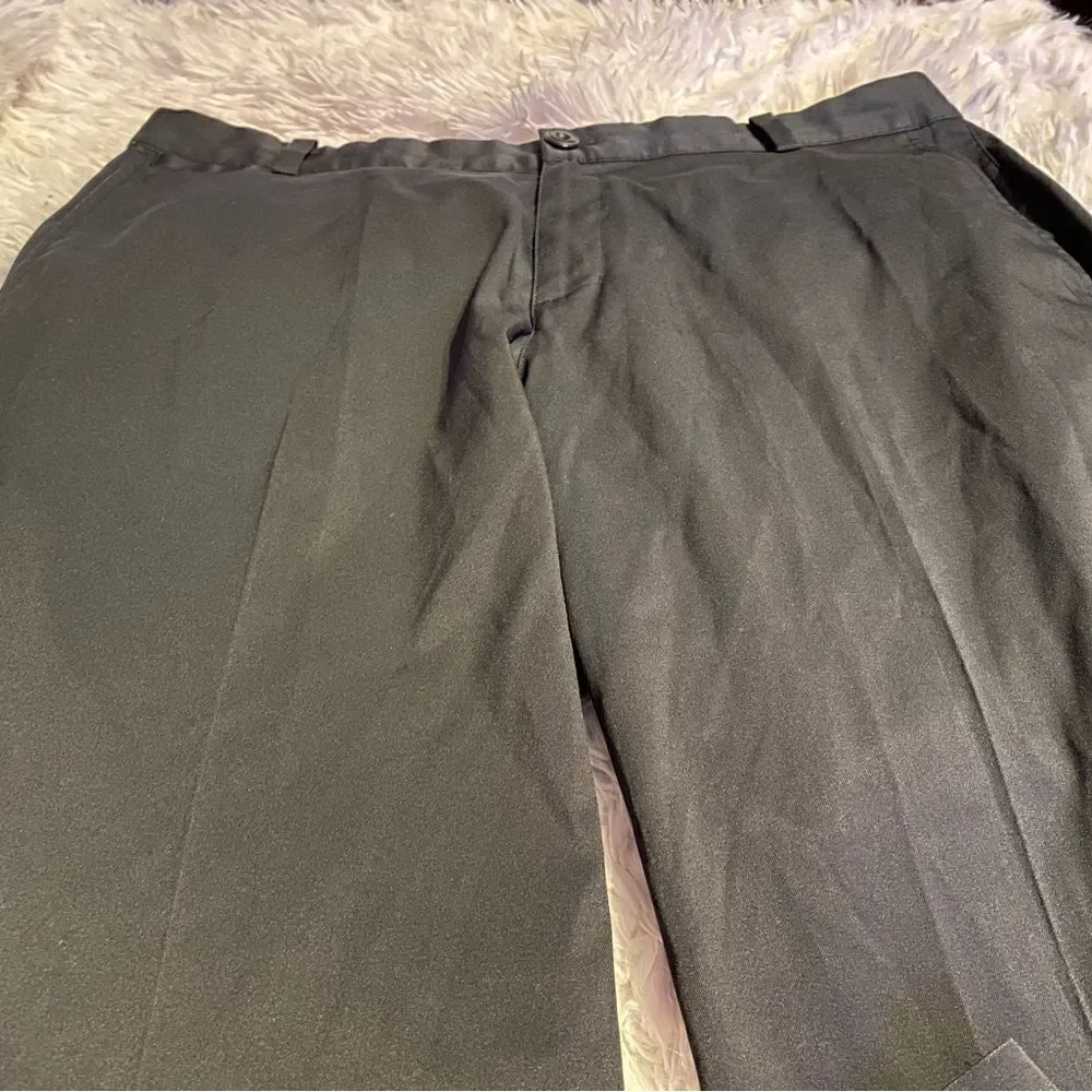 Nike Golf Tour Performance Dri-Fit Black Slacks 34x32